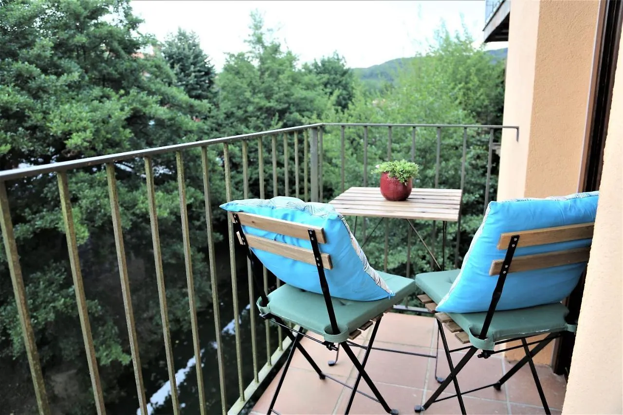 Apartamento Pescallunes - Idílico apartamento a la orilla del río Brugent Sant Feliu de Pallerols